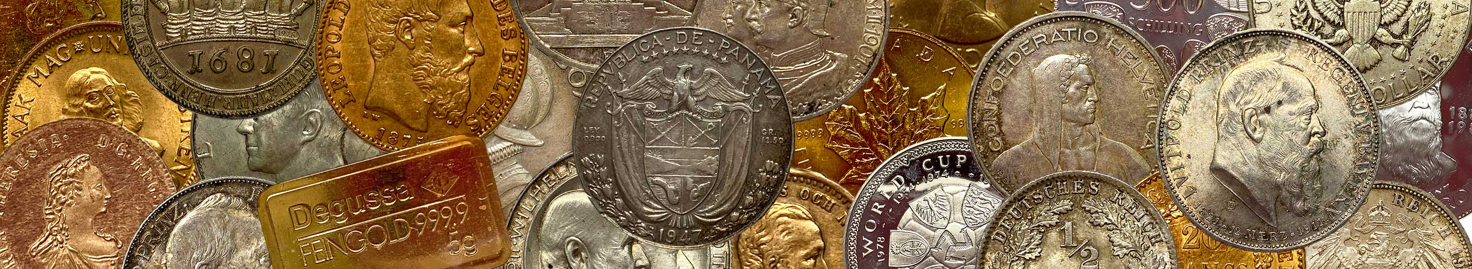 Ankauf Goldmünzen Silbermünzen in Nürnberg